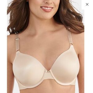 Vanity Fair Back Smoothing Full Coverage Bra Blush Color 40D